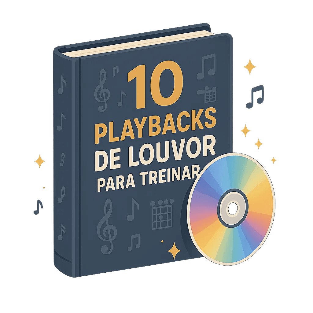 Ilustração de um manual de cifras musicais